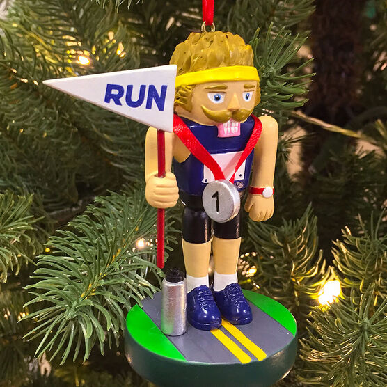 runner nutcracker resin ornament gone for a run runner nutcracker resin ornament gone for a run