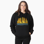 Statement Fleece Hoodie - Here Comes The Sun