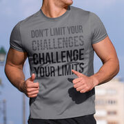 Running Short Sleeve Performance Tee - Don't Limit Your Challenges