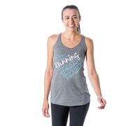 Women's Everyday Tank Top - Live Love Run Heart