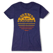 Women's Everyday Runners Tee - Running is My Sunshine