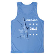 Men's Running Performance Tank Top - Chicago Route