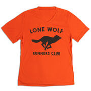 Women's Short Sleeve Tech Tee - Run Club Lone Wolf