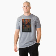Running Short Sleeve T-Shirt - Outrun the Mothman