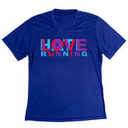 Women's Short Sleeve Tech Tee - Love Hate Running