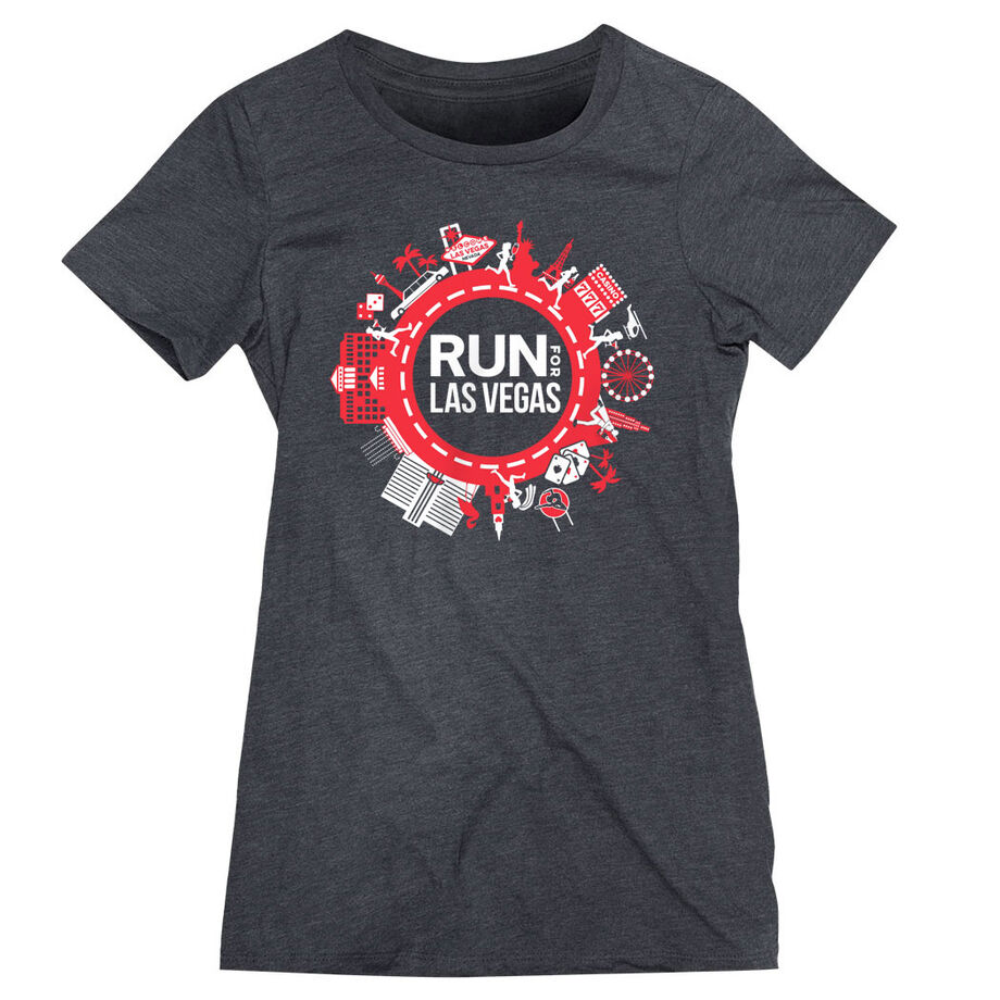 Women's Everyday Runners Tee - Run for Las Vegas