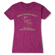 Women's Everyday Runners Tee - Born to Dilly Dally