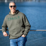 Statement Fleece Hoodie - Trails Over Treadmills