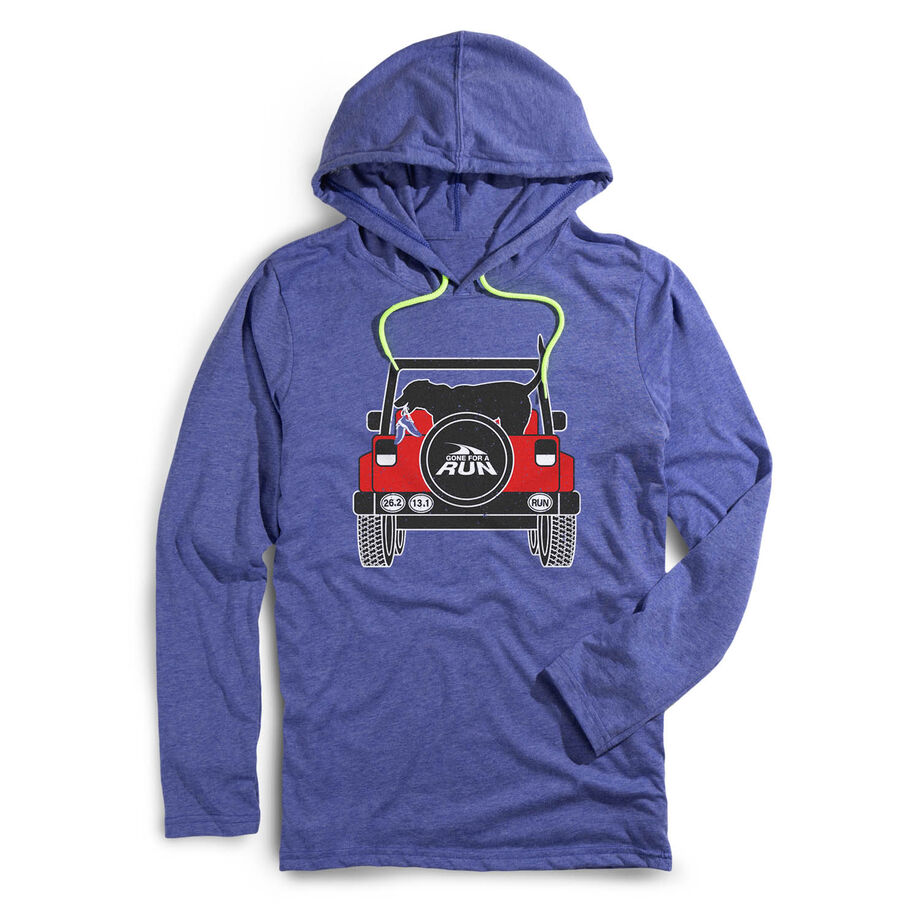 Men S Running Lightweight Hoodie Beach Run Gone For A Run