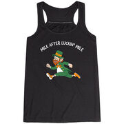 Flowy Racerback Tank Top - Mile After Luckin Mile