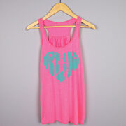 Flowy Racerback Tank Top - Love The Run