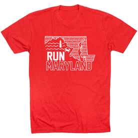 Running Short Sleeve T-Shirt - Run Maryland