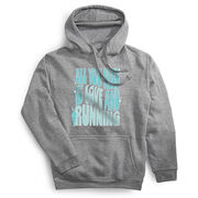 Statement Fleece Hoodie - All You Need is Love and Running
