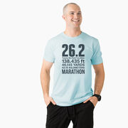 Running Short Sleeve T-Shirt - 26.2 Math Miles