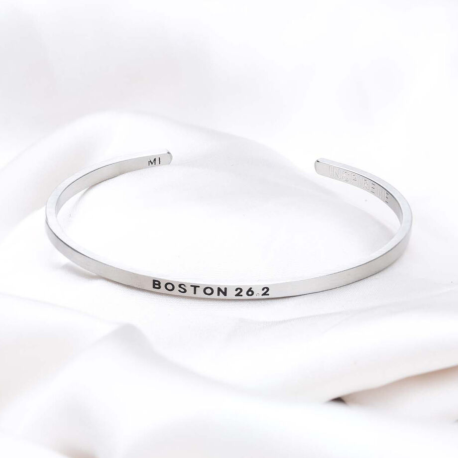 InspireME Cuff Bracelet - Boston 26.2