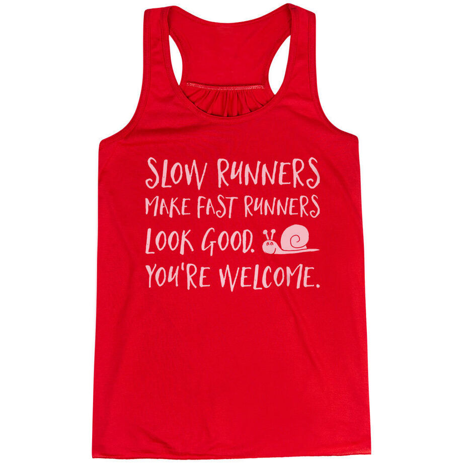 Flowy Racerback Tank Top - Slow Runners