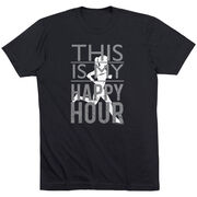 Running Short Sleeve T-Shirt - This Is My Happy Hour