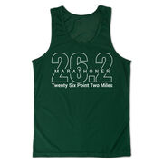 Men's Running Performance Tank Top - Marathoner 26.2 Miles