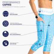 Running Performance Capris - Enchanted