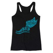 Women's Everyday Tank Top - Winged Foot Inspirational Words