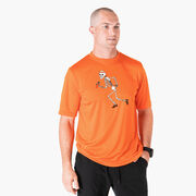 Men's Running Short Sleeve Tech Tee - Never Stop Running