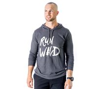 Running Lightweight Hoodie - Run Wild Sketch