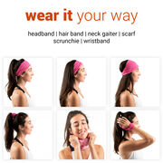 Multifunctional Headwear - Faster Than Boo Pattern RokBAND