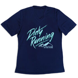 Women's Short Sleeve Tech Tee - Dirty Running
