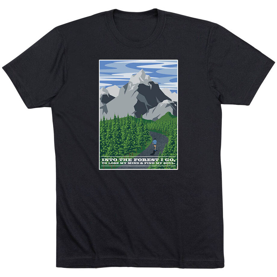 Running Short Sleeve T-Shirt - Into the Forest