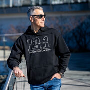 Statement Fleece Hoodie -  Half Marathoner 13.1 Miles