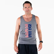 Men's Running Performance Tank Top - Patriotic Run