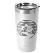 Running 20oz. Double Insulated Tumbler - Run Trails Sunset