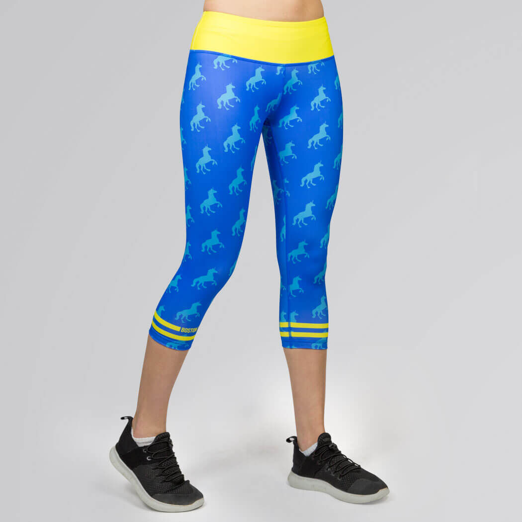 running capris with zipper pockets