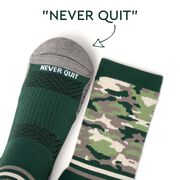 Socrates® Mid-Calf Performance Socks - Don't Quit