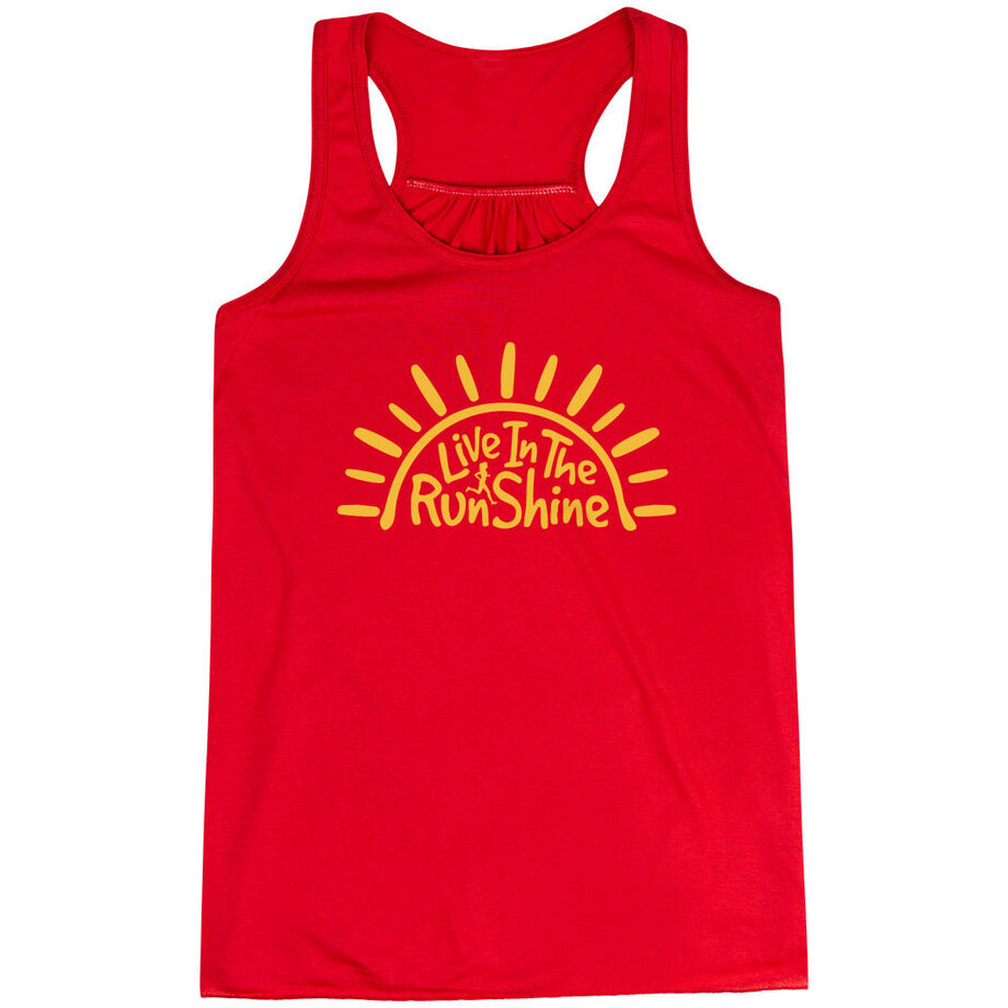 Flowy Racerback Tank Top - Live In The RunShine