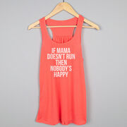 Flowy Racerback Tank Top - If Mama Doesn't Run