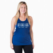 Women's Racerback Performance Tank Top - Run Like A Girl&#174;