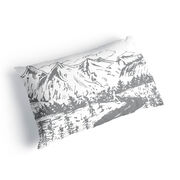 Running Pillowcase - Mountain Sketch