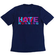 Women's Short Sleeve Tech Tee - Love Hate Running