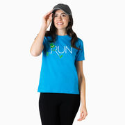 Running Short Sleeve T-Shirt - Let's Run Lucky