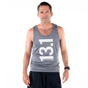 Men's Running Performance Tank Top - 13.1 Half Marathon Vertical