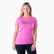 Women's Everyday Runners Tee - Trails Over Treadmills