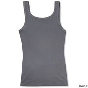 Running Women's Athletic Tank Top - Gone For a Run Logo