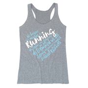 Women's Everyday Tank Top - Live Love Run Heart