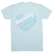 Running Short Sleeve Tee - Live Love Run Heart