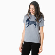Running Short Sleeve T-Shirt - I'd Rather Be Running with My Dog