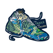 Running Sticker - The Trails Are Calling