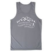 Men's Running Performance Tank Top - Into the Forest I Go