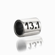 Sterling Silver 13.1 Half Marathon Large Hole Bead