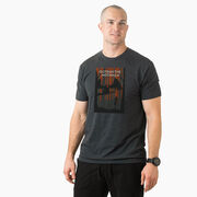 Running Short Sleeve T-Shirt - Outrun the Mothman
